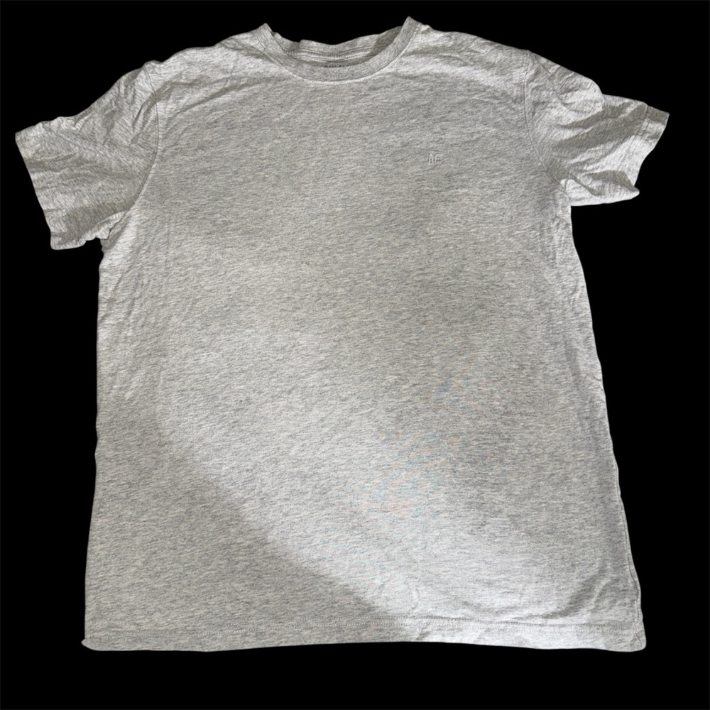 American Eagle Outfitters Light Gray Men's Tee